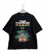 glambグラム）の古着「プリントTシャツ」｜ブラック