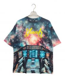 glamb（グラム）の古着「スペースデザインTシャツ」｜マルチカラー