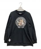GALFYガルフィー）の古着「ロングスリーブTシャツ」｜ブラック