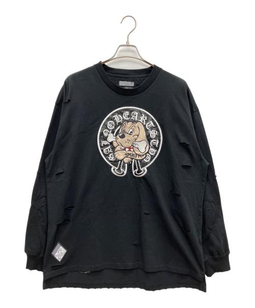 GALFY（ガルフィー）GALFY (ガルフィー) ロングスリーブTシャツ ブラック サイズ:XL 未使用品の古着・服飾アイテム
