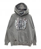 GALFYガルフィー）の古着「プルオーバーパーカー」｜グレー