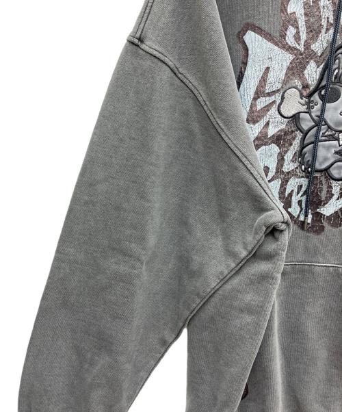 GALFY（ガルフィー）GALFY (ガルフィー) プルオーバーパーカー グレー サイズ:Ｌ 未使用品の古着・服飾アイテム