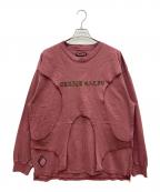 GALFYガルフィー）の古着「ロングスリーブTシャツ」｜レッド