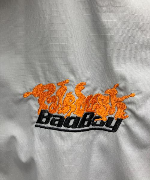BADBOY（バッドボーイ）BADBOY (バッドボーイ) ナイロンジャケット グレー×ブルー サイズ:2 未使用品の古着・服飾アイテム