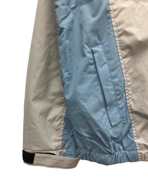 BADBOY（バッドボーイ）BADBOY (バッドボーイ) ナイロンジャケット グレー×ブルー サイズ:2 未使用品の古着・服飾アイテム