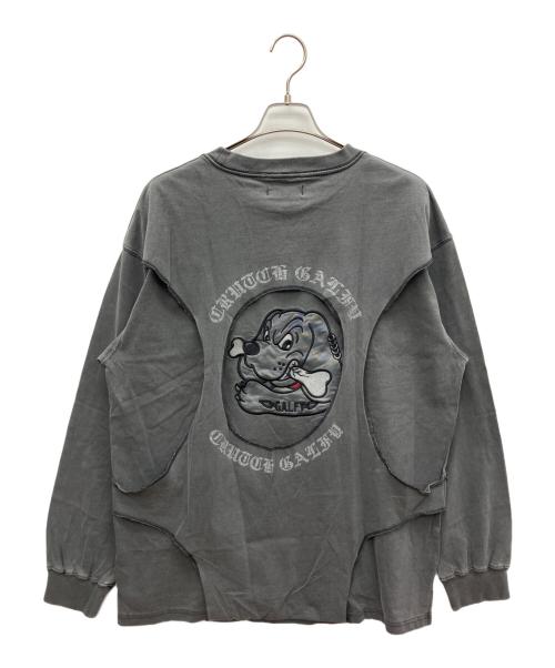 GALFY（ガルフィー）GALFY (ガルフィー) ロングスリーブTシャツ グレー サイズ:Ｌ 未使用品の古着・服飾アイテム