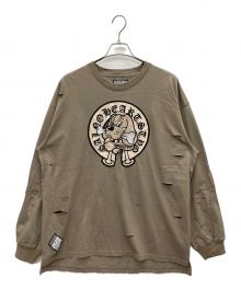 GALFY（ガルフィー）の古着「ロングスリーブTシャツ」｜ベージュ