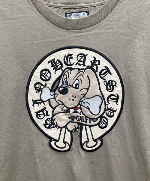 GALFY（ガルフィー）GALFY (ガルフィー) ロングスリーブTシャツ ベージュ サイズ:XL 未使用品の古着・服飾アイテム