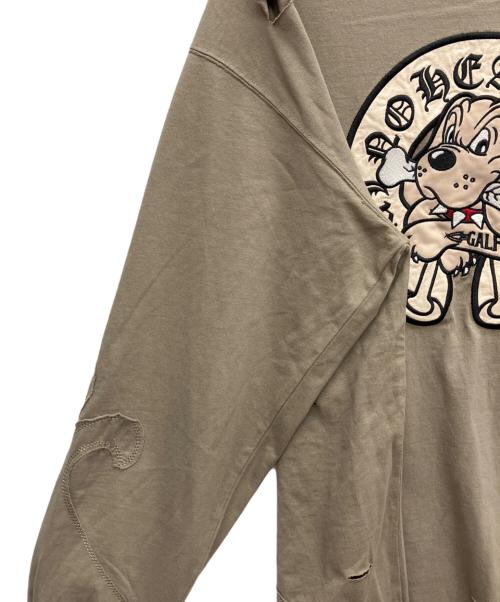 GALFY（ガルフィー）GALFY (ガルフィー) ロングスリーブTシャツ ベージュ サイズ:XL 未使用品の古着・服飾アイテム