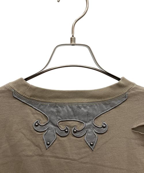 GALFY（ガルフィー）GALFY (ガルフィー) ロングスリーブTシャツ ベージュ サイズ:XL 未使用品の古着・服飾アイテム