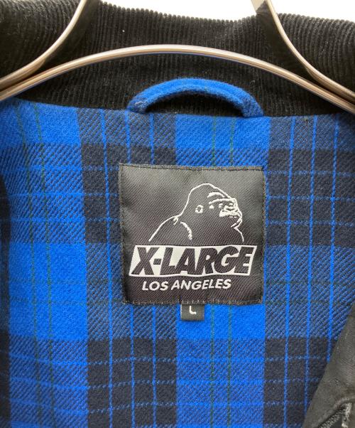 X-LARGE（エクストララージ）X-LARGE (エクストララージ) マウンテンジャケット ブラック サイズ:SIZE Lの古着・服飾アイテム