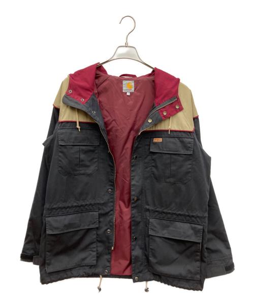 CarHartt（カーハート）CarHartt (カーハート) ミルジャケット ブラック×ベージュ サイズ:SIZE Lの古着・服飾アイテム