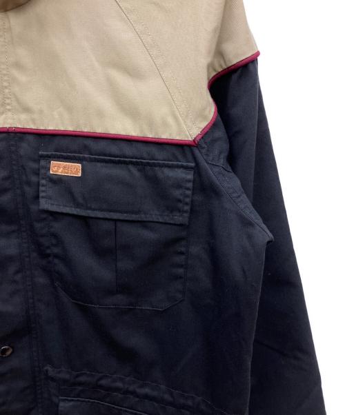 CarHartt（カーハート）CarHartt (カーハート) ミルジャケット ブラック×ベージュ サイズ:SIZE Lの古着・服飾アイテム