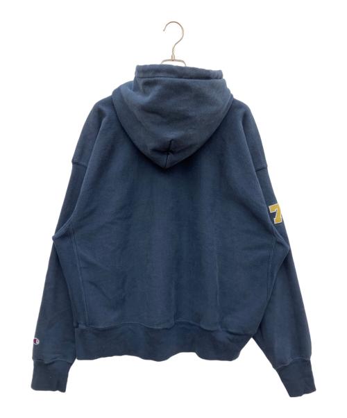 Champion（チャンピオン）Champion (チャンピオン) プルオーバーパーカー ネイビー サイズ:XXLの古着・服飾アイテム