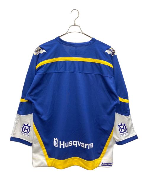 NIKE（ナイキ）NIKE (ナイキ) ゲームシャツ ブルー×イエロー サイズ:Ｌの古着・服飾アイテム