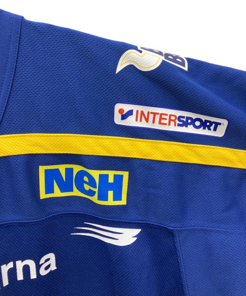 NIKE（ナイキ）NIKE (ナイキ) ゲームシャツ ブルー×イエロー サイズ:Ｌの古着・服飾アイテム