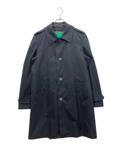 PAUL SMITH（ポールスミス）PAUL SMITH (ポールスミス) ライナー付ステンカラーコート ブラック サイズ:Lの古着・服飾アイテム