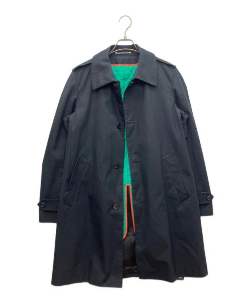 PAUL SMITH（ポールスミス）PAUL SMITH (ポールスミス) ライナー付ステンカラーコート ブラック サイズ:Lの古着・服飾アイテム