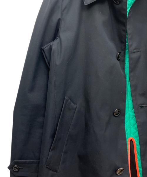 PAUL SMITH（ポールスミス）PAUL SMITH (ポールスミス) ライナー付ステンカラーコート ブラック サイズ:Lの古着・服飾アイテム