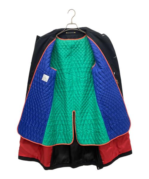 PAUL SMITH（ポールスミス）PAUL SMITH (ポールスミス) ライナー付ステンカラーコート ブラック サイズ:Lの古着・服飾アイテム