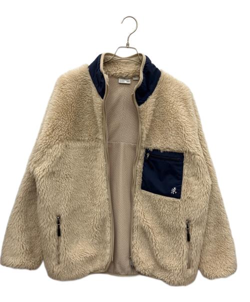 GRAMICCI（グラミチ）GRAMICCI (グラミチ) ボアジャケット ベージュ サイズ:Ｌの古着・服飾アイテム