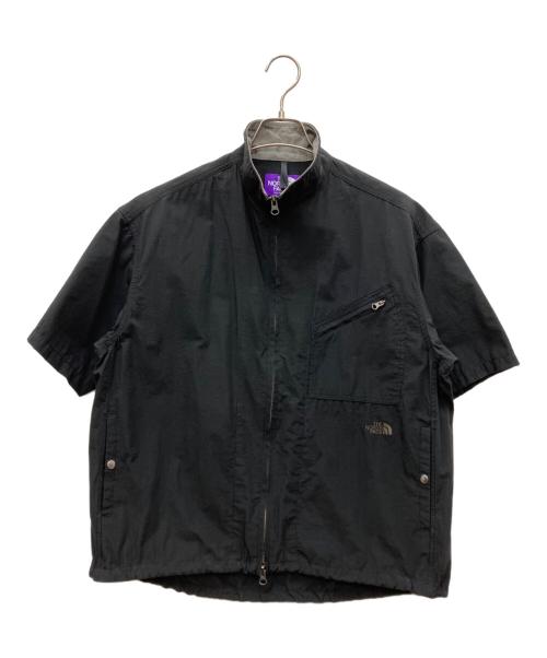 THE NORTHFACE PURPLELABEL（ザ・ノースフェイス パープルレーベル）THE NORTHFACE PURPLELABEL (ザ・ノースフェイス パープルレーベル) フィールドショートスリーブジャケット ブラック サイズ:Sの古着・服飾アイテム