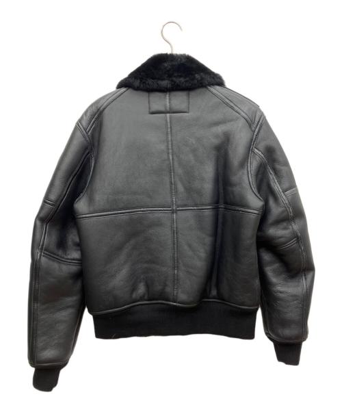 AVIREX（アヴィレックス）AVIREX (アヴィレックス) TYPE B-3 ムートンボンバージャケット ブラック サイズ:Mの古着・服飾アイテム