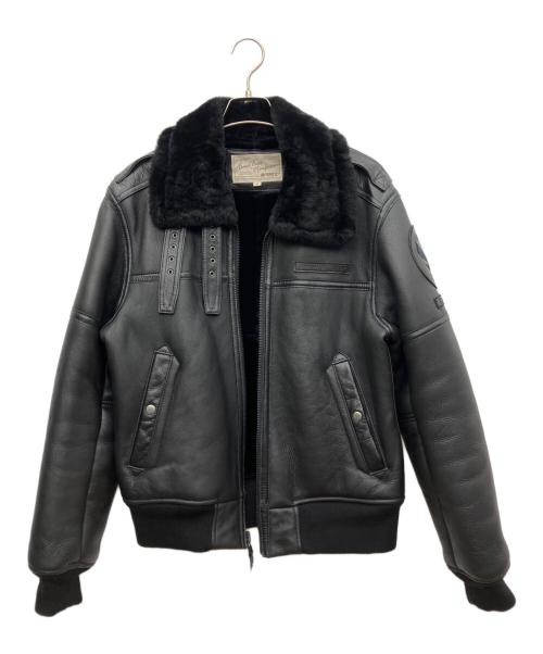 AVIREX（アヴィレックス）AVIREX (アヴィレックス) TYPE B-3 ムートンボンバージャケット ブラック サイズ:Mの古着・服飾アイテム