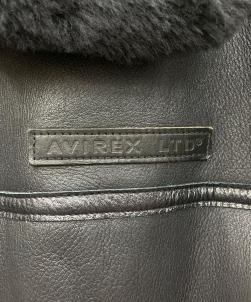 AVIREX（アヴィレックス）AVIREX (アヴィレックス) TYPE B-3 ムートンボンバージャケット ブラック サイズ:Mの古着・服飾アイテム