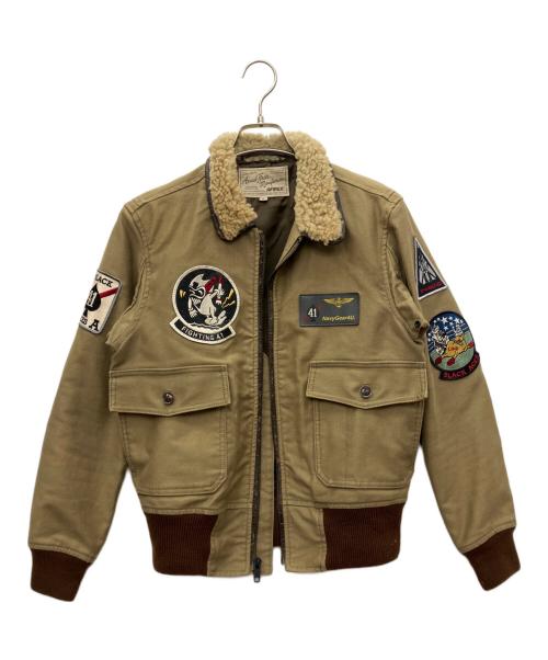 AVIREX（アヴィレックス）AVIREX (アヴィレックス) フライトジャケット オリーブ サイズ:Mの古着・服飾アイテム