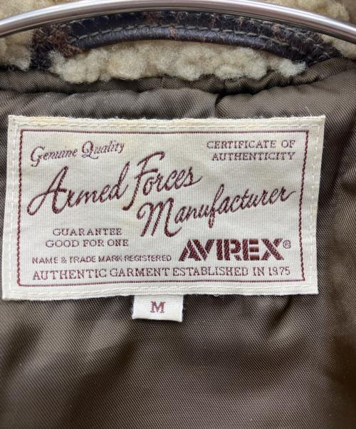 AVIREX（アヴィレックス）AVIREX (アヴィレックス) フライトジャケット オリーブ サイズ:Mの古着・服飾アイテム