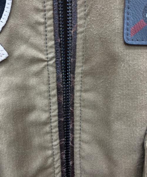 AVIREX（アヴィレックス）AVIREX (アヴィレックス) フライトジャケット オリーブ サイズ:Mの古着・服飾アイテム