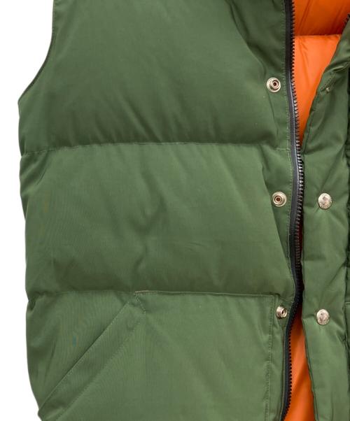 AVIREX（アヴィレックス）AVIREX (アヴィレックス) Crescent Down Works (クレセントダウンワークス) ダウンベスト グリーン サイズ:Lの古着・服飾アイテム