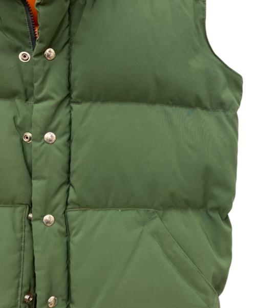 AVIREX（アヴィレックス）AVIREX (アヴィレックス) Crescent Down Works (クレセントダウンワークス) ダウンベスト グリーン サイズ:Lの古着・服飾アイテム