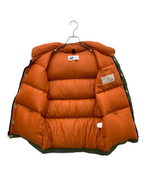 AVIREX（アヴィレックス）AVIREX (アヴィレックス) Crescent Down Works (クレセントダウンワークス) ダウンベスト グリーン サイズ:Lの古着・服飾アイテム