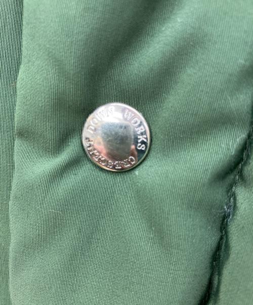 AVIREX（アヴィレックス）AVIREX (アヴィレックス) Crescent Down Works (クレセントダウンワークス) ダウンベスト グリーン サイズ:Lの古着・服飾アイテム