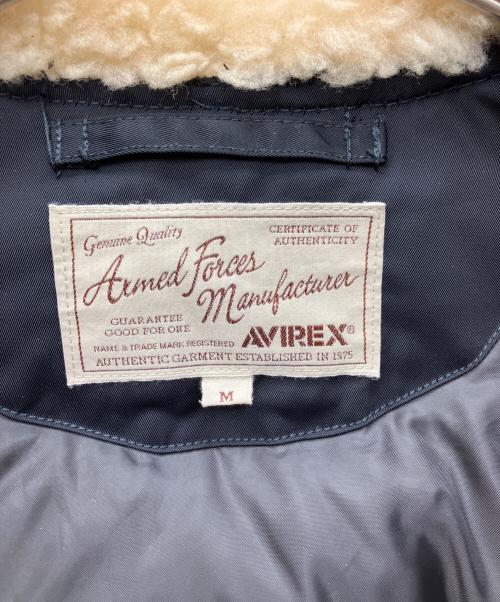 AVIREX（アヴィレックス）AVIREX (アヴィレックス) フライトジャケット ブラック サイズ:Mの古着・服飾アイテム