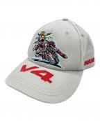 SUPREME×DUCATIシュプリーム×ドゥカティ）の古着「6-Panel Cap」｜グレー