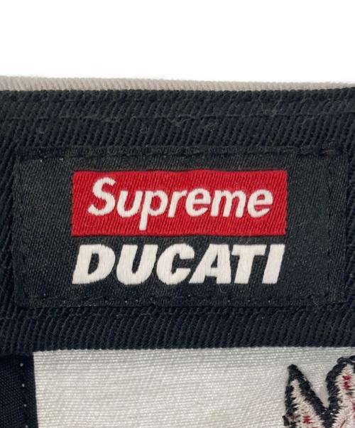 SUPREME（シュプリーム）SUPREME (シュプリーム) DUCATI (ドゥカティ) 6-Panel Cap グレーの古着・服飾アイテム