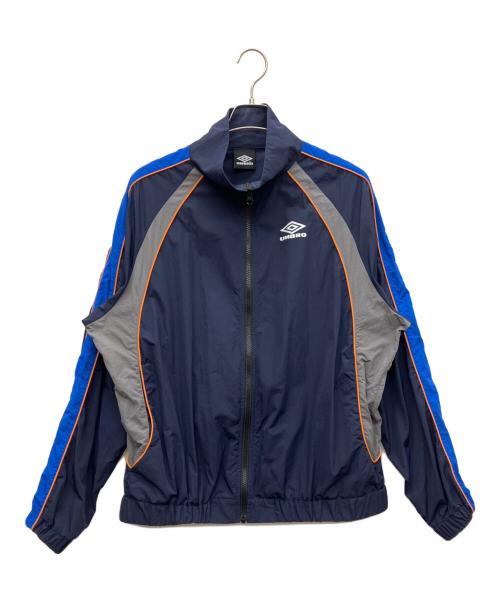 UMBRO（アンブロ）UMBRO (アンブロ) JUN RED (ジュン レッド) ナイロンジャケット ネイビー サイズ:Lの古着・服飾アイテム