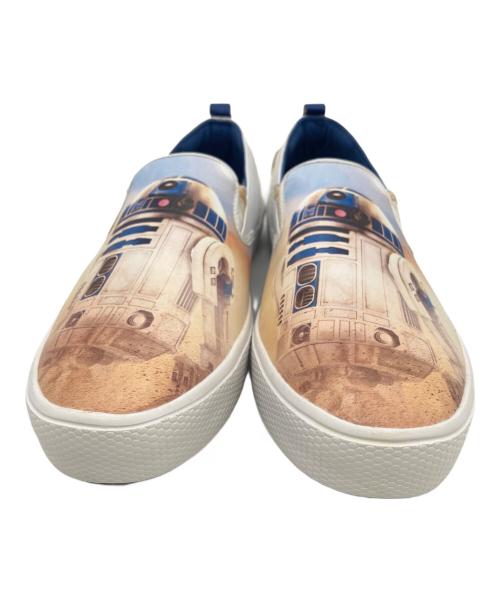 STAR WARS（スターウォーズ）STAR WARS (スターウォーズ) SPERRY TOP-SIDER (スペリートップサイダー) スリッポン ホワイト サイズ:US12の古着・服飾アイテム