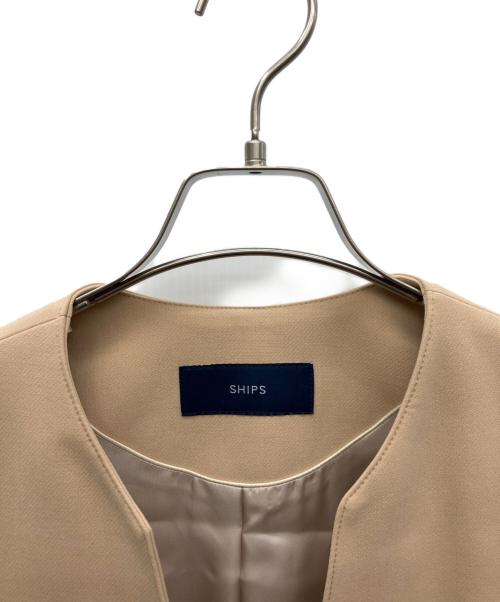 SHIPS（シップス）SHIPS (シップス) ロングコート ベージュ サイズ:ONE SIZE 未使用品の古着・服飾アイテム