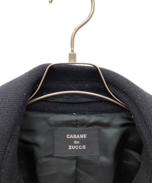 CABANE de ZUCCa（カバンドズッカ）CABANE de ZUCCa (カバンドズッカ) ウールジャケット ネイビー サイズ:SIZE Lの古着・服飾アイテム