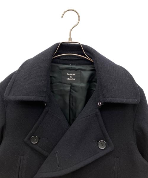CABANE de ZUCCa（カバンドズッカ）CABANE de ZUCCa (カバンドズッカ) ウールジャケット ネイビー サイズ:SIZE Lの古着・服飾アイテム