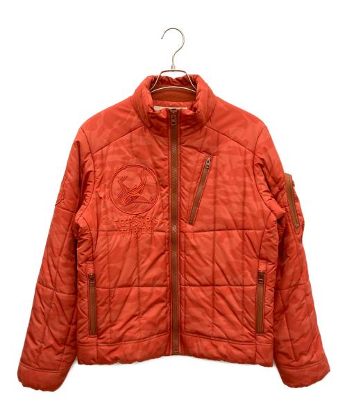 AVIREX（アヴィレックス）AVIREX (アヴィレックス) 中綿ジャケット レッド サイズ:SIZE Mの古着・服飾アイテム