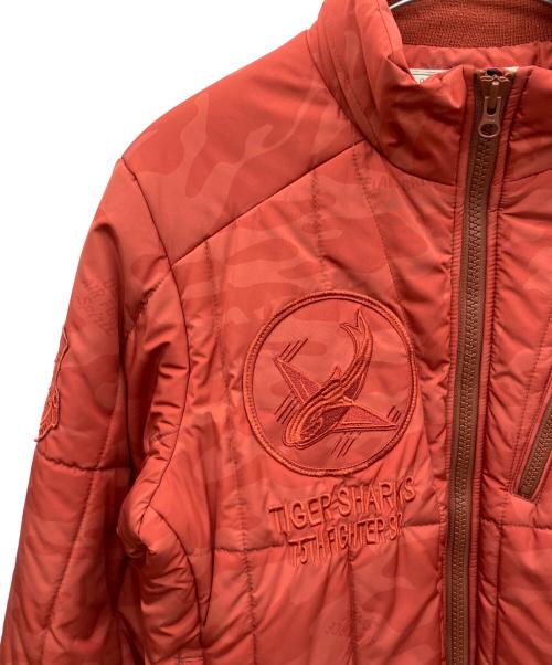 AVIREX（アヴィレックス）AVIREX (アヴィレックス) 中綿ジャケット レッド サイズ:SIZE Mの古着・服飾アイテム