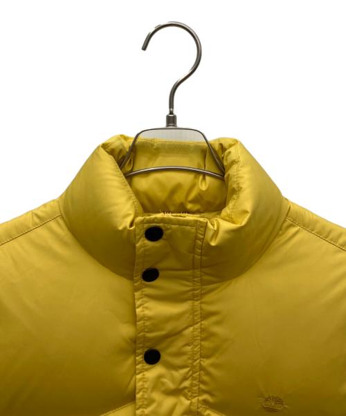 Timberland（ティンバーランド）Timberland (ティンバーランド) ダウンベスト イエロー サイズ:Sの古着・服飾アイテム