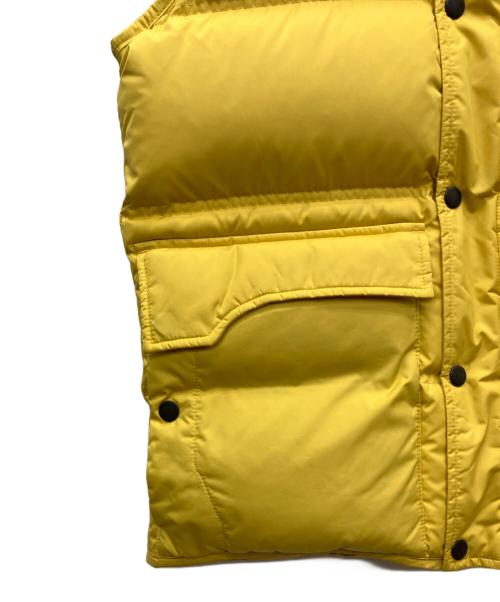Timberland（ティンバーランド）Timberland (ティンバーランド) ダウンベスト イエロー サイズ:Sの古着・服飾アイテム