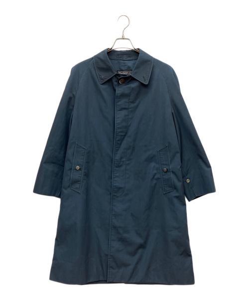 Burberry's（バーバリー）Burberry's (バーバリー) ステンカラーコート ネイビー サイズ:Mの古着・服飾アイテム
