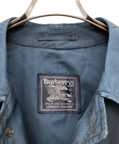 Burberry's（バーバリー）Burberry's (バーバリー) ステンカラーコート ネイビー サイズ:Mの古着・服飾アイテム